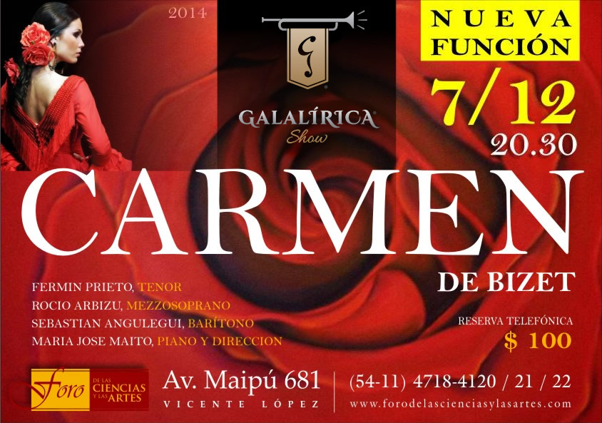 Galalirica Show - Escenas de la Opera Carmen de Bizet