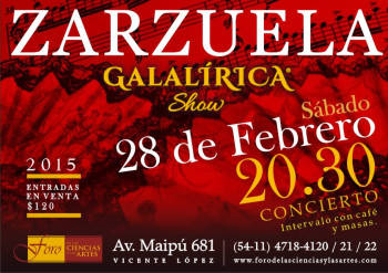 Galalirica Show - Zarzuela 28-02-2015